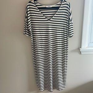Carly Jean Los Angeles CJLA striped midi dress